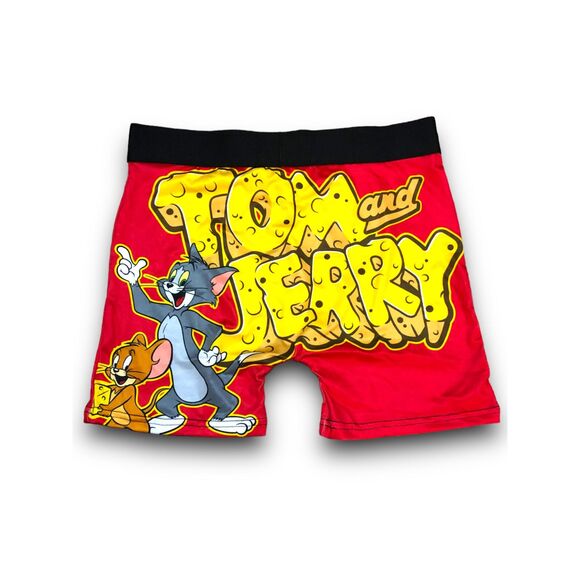 Happy Boxer Tom and Jerry "Cheese" Men's Performance Boxer Brief - XL - Picture 2 of 3